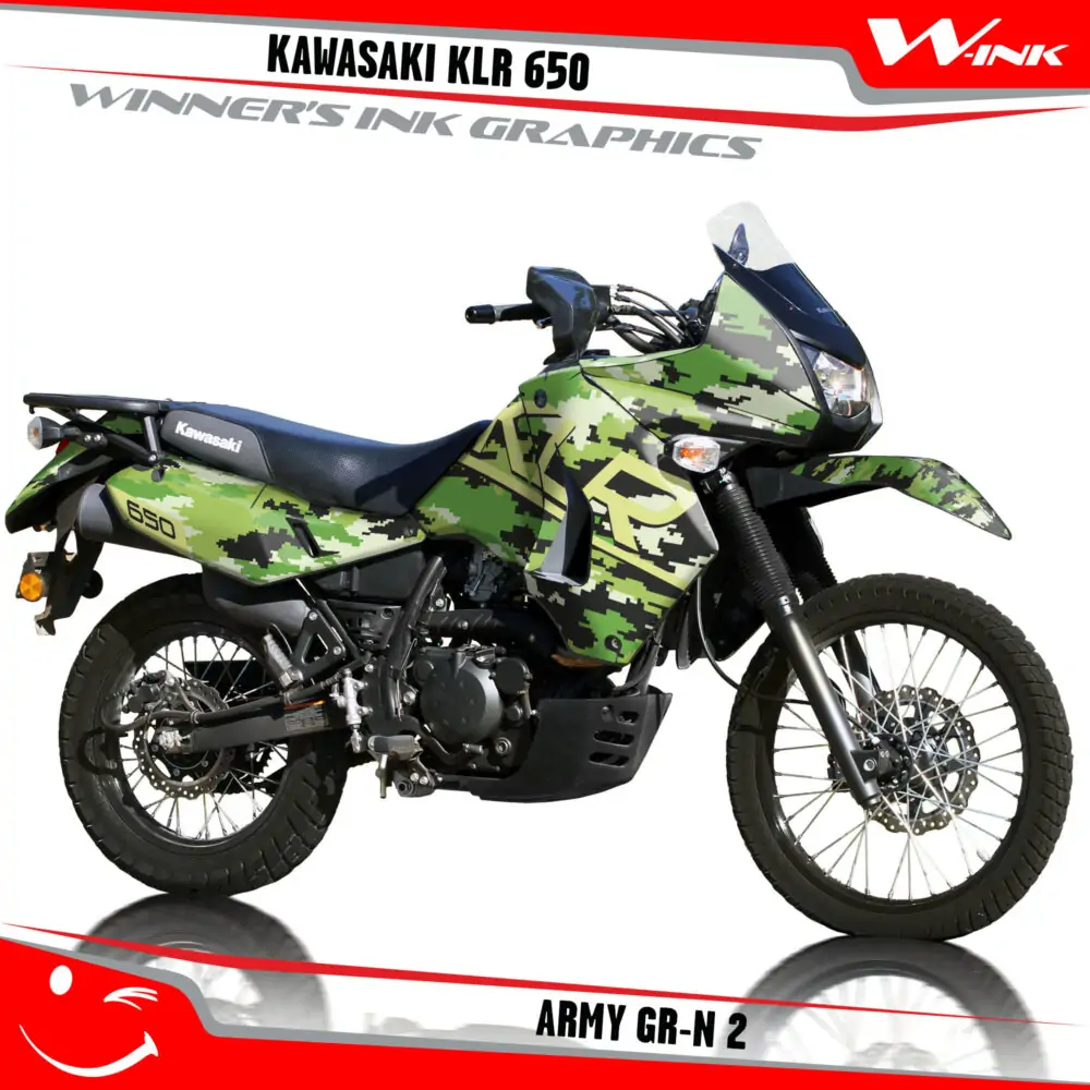 Kawasaki-KLR-650-2008-2009-2010-2011-2012-2013-2014-2015-2016-2017-2018-graphics-kit-and-decals-Army-GR-N-2