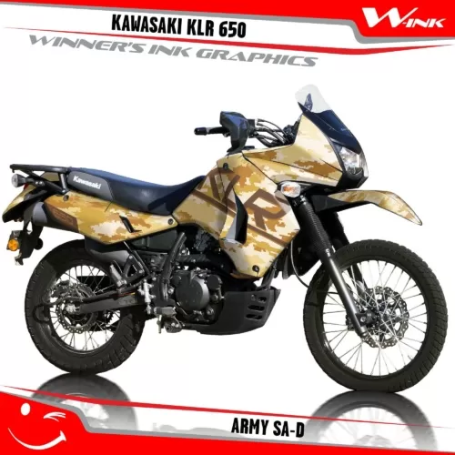 Kawasaki-KLR-650-2008-2009-2010-2011-2012-2013-2014-2015-2016-2017-2018-graphics-kit-and-decals-Army-SA-D