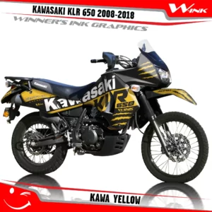 Kawasaki-KLR-650-2008-2009-2010-2011-2012-2013-2014-2015-2016-2017-2018-graphics-kit-and-decals-Kawa-Black-Yellow