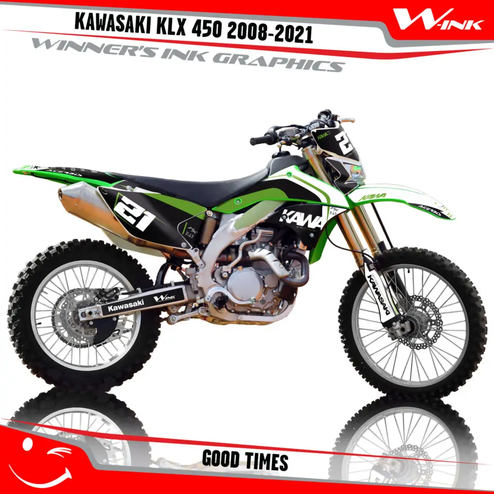 Kawasaki-KLX 450 2008-2009 2010 2011 2012 2013 2014 2018 2019 2020-2021-graphics-kit-and-decals-Good-Times