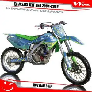 Kawasaki-KXF-250-2004-2005-graphics-kit-and-decals-Russian-Ship