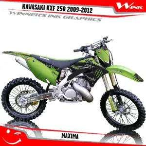 Kawasaki-KXF-250-2009-2010-2011-2012-graphics-kit-and-decals-Maxima