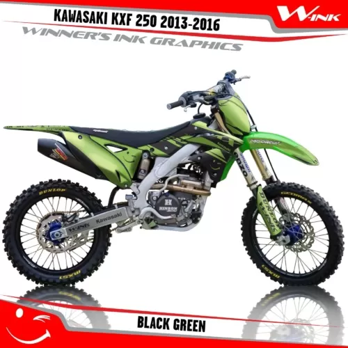 Kawasaki-KXF-250-2013-2014-2015-2016-graphics-kit-and-decals-Black-Green