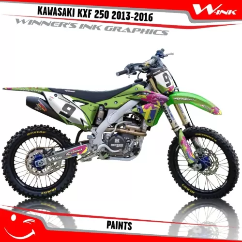 Kawasaki-KXF-250-2013-2014-2015-2016-graphics-kit-and-decals-Paints