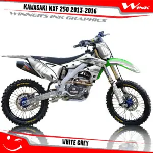 Kawasaki-KXF-250-2013-2014-2015-2016-graphics-kit-and-decals-White-Grey