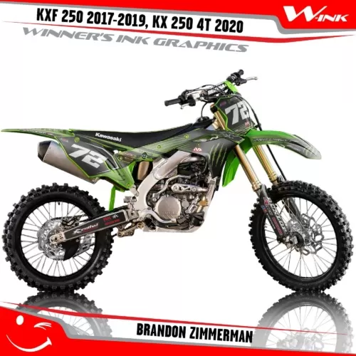Kawasaki-KXF-250-2017-2018-2019,-KX-250-4T-2020-graphics-kit-and-decals-Brandon-Zimmerman
