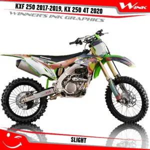 Kawasaki-KXF-250-2017-2018-2019,-KX-250-4T-2020-graphics-kit-and-decals-Slight