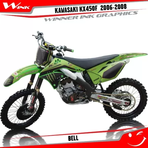 Kawasaki-KXF-450-2006-2007-2008-graphics-kit-and-decals-Bell