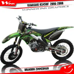 Kawasaki-KXF-450-2006-2007-2008-graphics-kit-and-decals-Brandon-Zimmerman