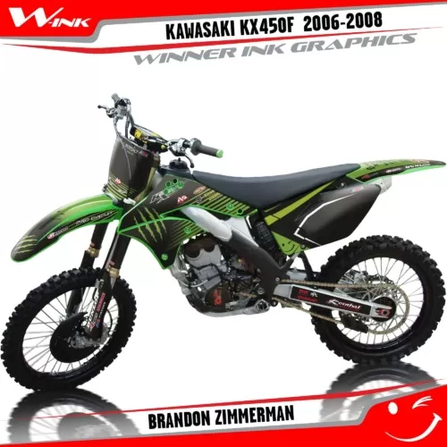 Kawasaki-KXF-450-2006-2007-2008-graphics-kit-and-decals-Brandon-Zimmerman