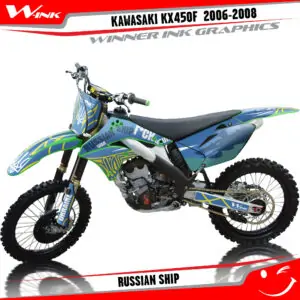 Buy decals Kawasaki KXF 450 2006-2008 Poloz