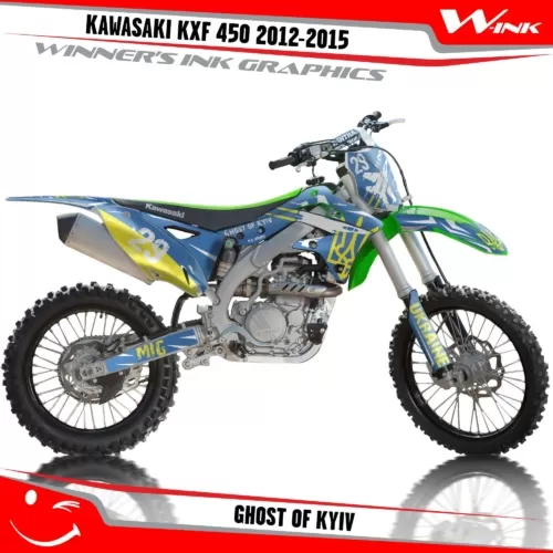Kawasaki-KXF-450-2012-2013-2014-2015-graphics-kit-and-decals-Ghost-of-Kyiv