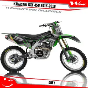 Kawasaki-KXF-450-2016-2017-2018-graphics-kit-and-decals-Grey