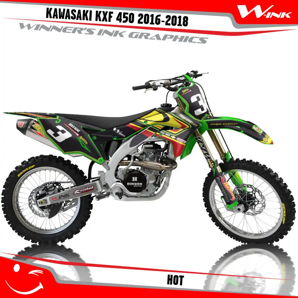 Kawasaki-KXF-450-2016-2017-2018-graphics-kit-and-decals-Hot
