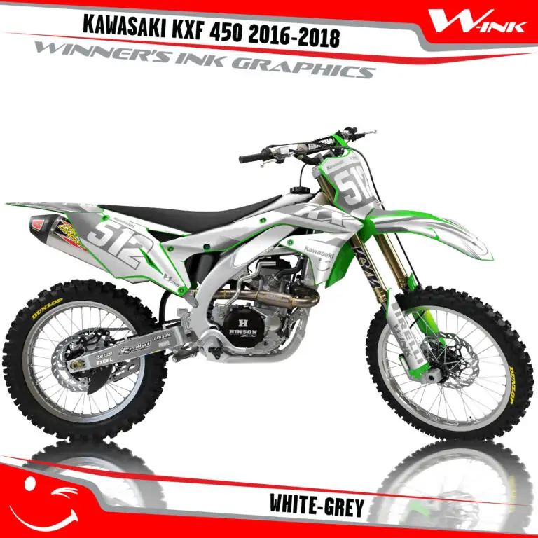 Kawasaki-KXF-450-2016-2017-2018-graphics-kit-and-decals-White-Grey