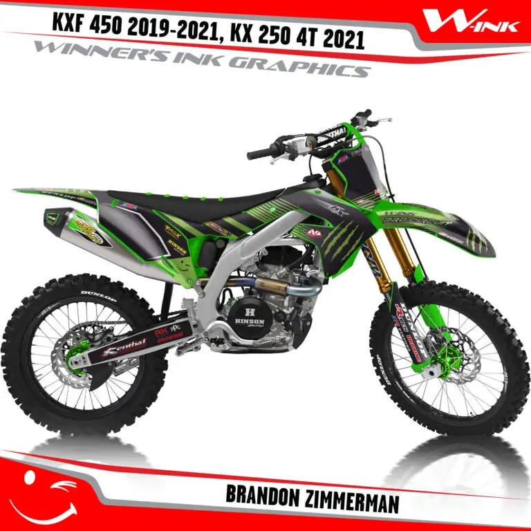 Kawasaki-KXF-450-2019,-KX-450-4T-2020-2021-2022,-KX-250-4T-2021-2022-graphics-kit-and-decals-Brandon-Zimmerman