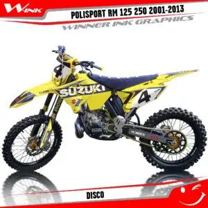Suzuki-POLISPORT-RM-125,250-2001-2002-2003-2004-2009-2010-2011-2012-2013-graphics-kit-and-decals-Disco