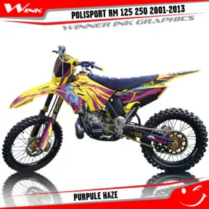 Suzuki-POLISPORT-RM-125,250-2001-2002-2003-2004-2009-2010-2011-2012-2013-graphics-kit-and-decals-Purpule-Haze
