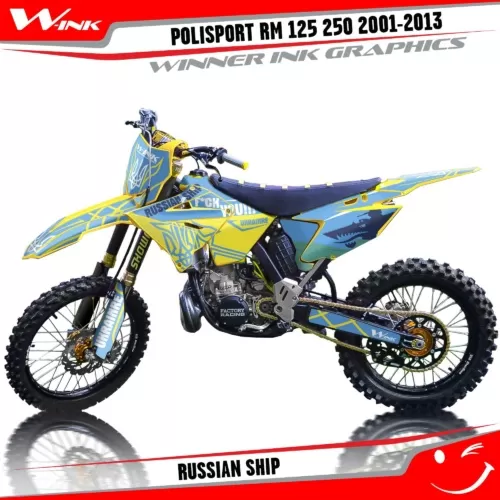 Suzuki-POLISPORT-RM-125,250-2001-2002-2003-2004-2009-2010-2011-2012-2013-graphics-kit-and-decals-Russian-Ship