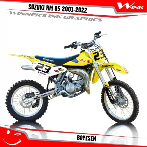 Suzuki-RM-85-2001-2002-2003-2004-2018-2019-2020-2021-2022-graphics-kit-and-decals-Boyesen