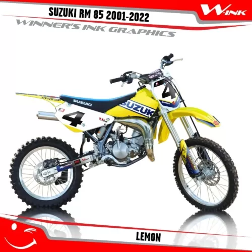 Suzuki-RM-85-2001-2002-2003-2004-2018-2019-2020-2021-2022-graphics-kit-and-decals-Lemon