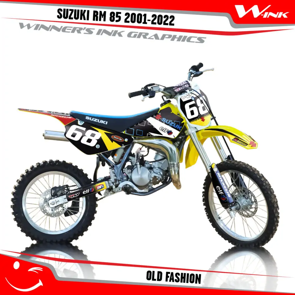 Suzuki-RM-85-2001-2002-2003-2004-2018-2019-2020-2021-2022-graphics-kit-and-decals-Old-Fashion