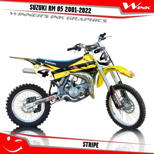Suzuki-RM-85-2001-2002-2003-2004-2018-2019-2020-2021-2022-graphics-kit-and-decals-Stripe