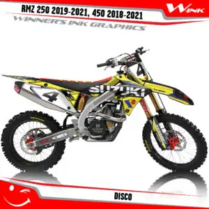 Suzuki-RMZ-250-2019-2020-2021-2022,-450-2018-2019-2020-2021-2022-graphics-kit-and-decals-Disco
