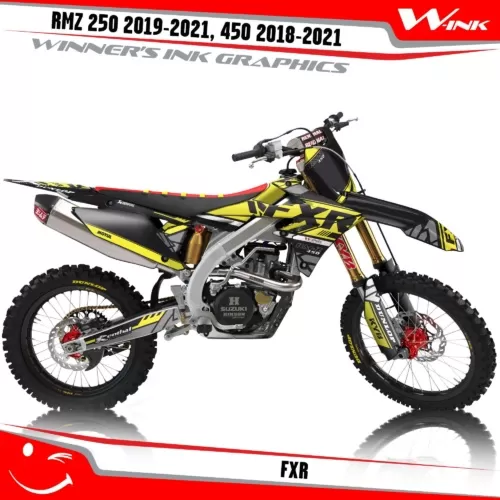 Suzuki-RMZ-250-2019-2020-2021-2022,-450-2018-2019-2020-2021-2022-graphics-kit-and-decals-FXR