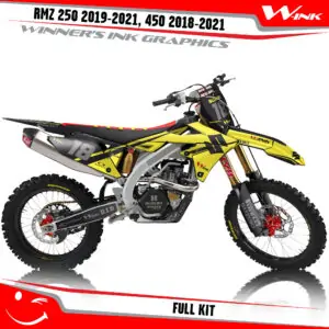 Suzuki-RMZ-250-2019-2020-2021-2022,-450-2018-2019-2020-2021-2022-graphics-kit-and-decals-Full-Kit