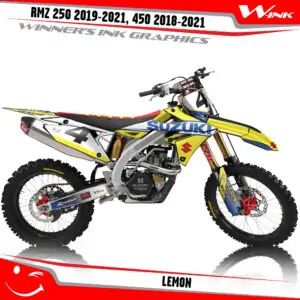Suzuki-RMZ-250-2019-2020-2021-2022,-450-2018-2019-2020-2021-2022-graphics-kit-and-decals-Lemon