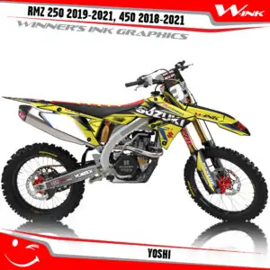 Suzuki-RMZ-250-2019-2020-2021-2022,-450-2018-2019-2020-2021-2022-graphics-kit-and-decals-Yoshi