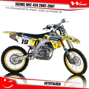 Suzuki-RMZ 450 2005- 2006-2007-graphics-kit-and-decals-Autotrader