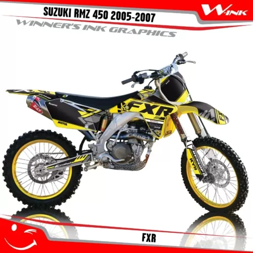 Suzuki-RMZ 450 2005- 2006-2007-graphics-kit-and-decals-FXR