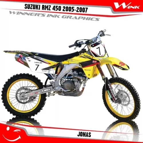 Suzuki-RMZ 450 2005- 2006-2007-graphics-kit-and-decals-Jonas