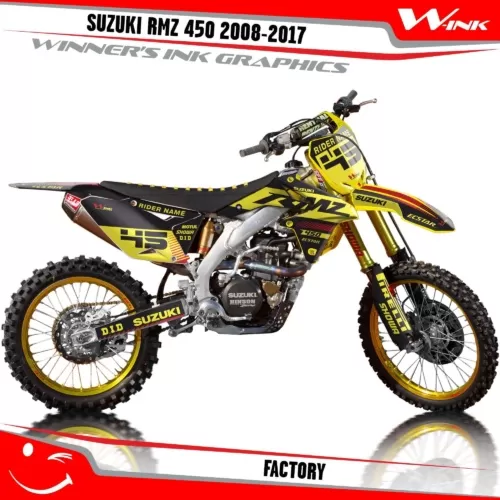 Suzuki-RMZ-450-2008-2009-2010-2011-2014-2015-2016-2017-graphics-kit-and-decals-Factory