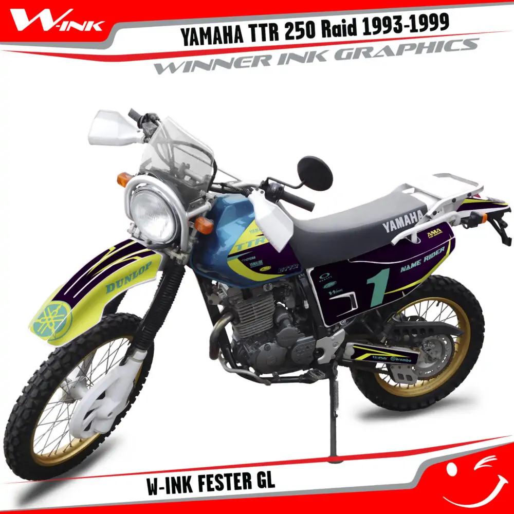 TTR-250TTR-250-Raid-1993-1994-1995-1996-1997-1998-1999-graphics-kit-and-decals-W-Ink-Fester-GL-Raid-1993-1994-1995-1996-1997-1998-1999-graphics-kit-and-decals-W-Ink-Fester-GL