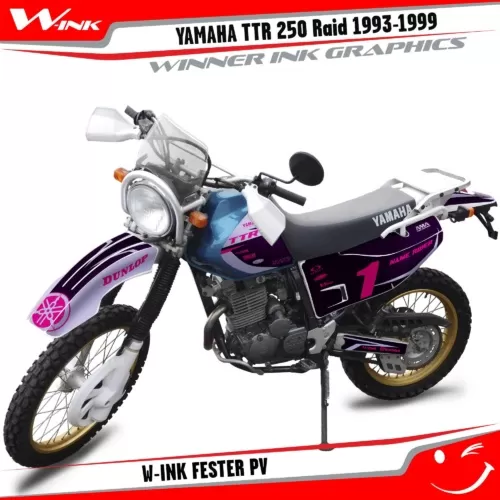 TTR-250-Raid-1993-1994-1995-1996-1997-1998-1999-graphics-kit-and-decals-W-Ink-Fester-PV