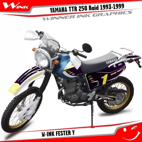 TTR-250-Raid-1993-1994-1995-1996-1997-1998-1999-graphics-kit-and-decals-W-Ink-Fester-Y