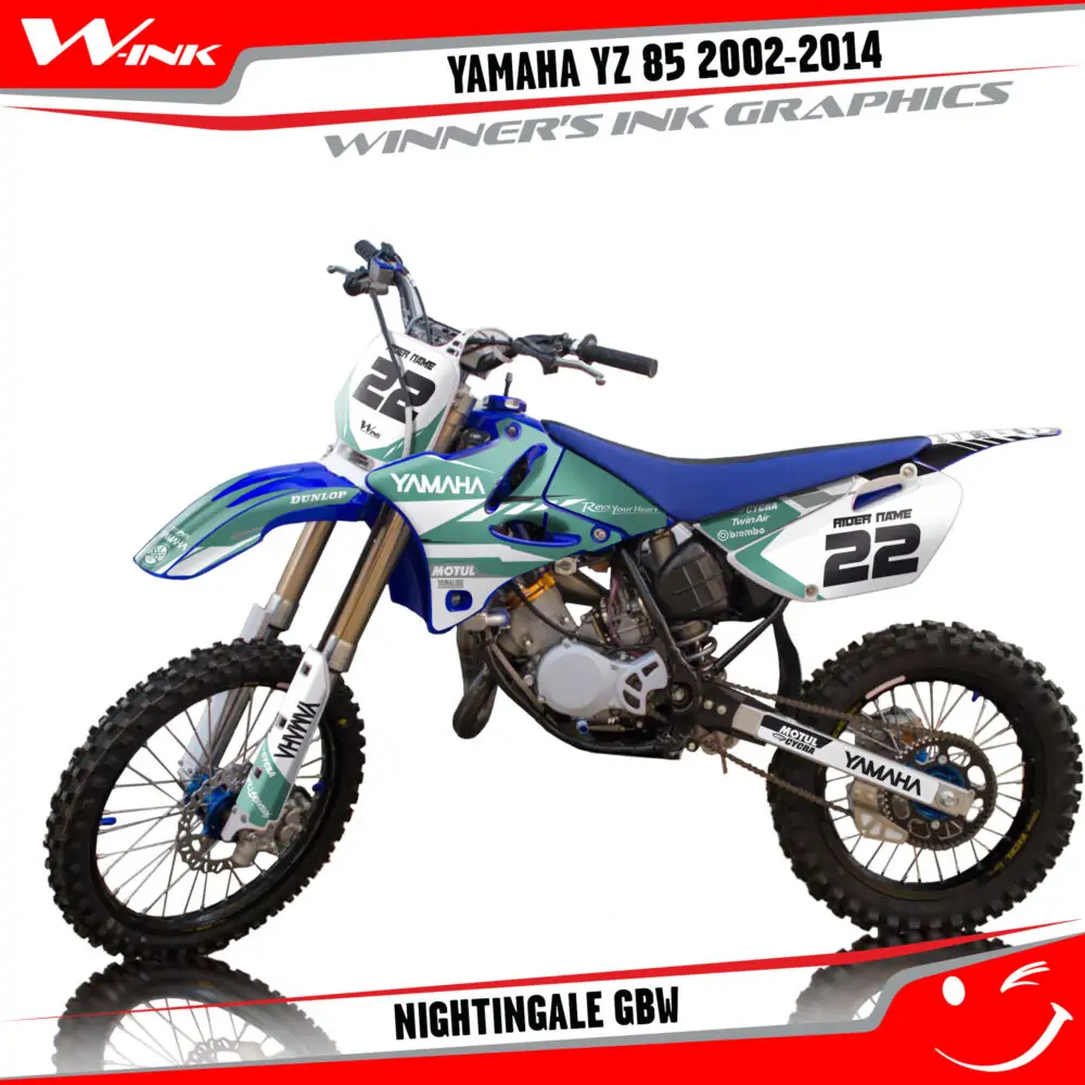 YZ-85-2002-2003-2004-2005-2011-2012-2013-2014-graphics-kit-and-decals-Nightingale-GBW