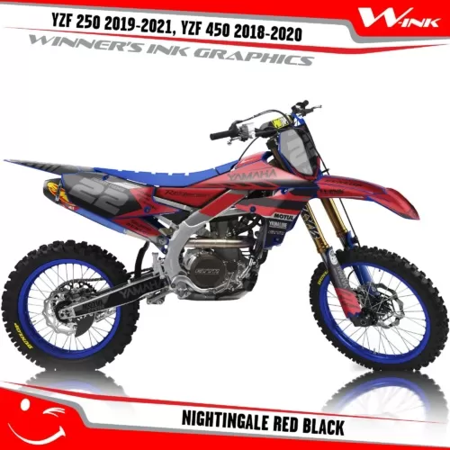 YZF-250-2019-2020-2021-2022,-450-2018-2019-2020-2021-2022-graphics-kit-and-decals-with-design-Nightingale-Red-Black
