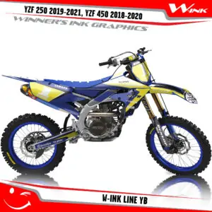 YZF-250-2019-2020-2021-2022,-450-2018-2019-2020-2021-2022-graphics-kit-and-decals-with-design-W-ink-Line-YB