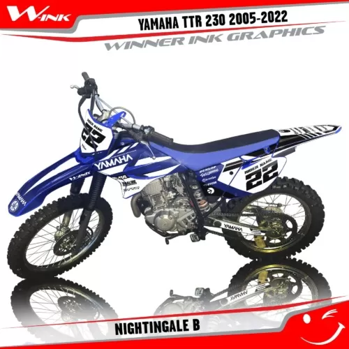 Yamaha-TTR-230 2005--2006-2007-2008-2019-2020-2021-2022-graphics-kit-and-decals-Nightingale-B