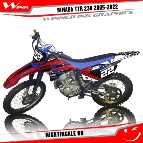 Yamaha-TTR-230 2005--2006-2007-2008-2019-2020-2021-2022-graphics-kit-and-decals-Nightingale-BR