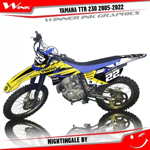 Yamaha-TTR-230 2005--2006-2007-2008-2019-2020-2021-2022-graphics-kit-and-decals-Nightingale-BY