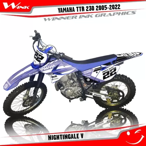Yamaha-TTR-230 2005--2006-2007-2008-2019-2020-2021-2022-graphics-kit-and-decals-Nightingale-V