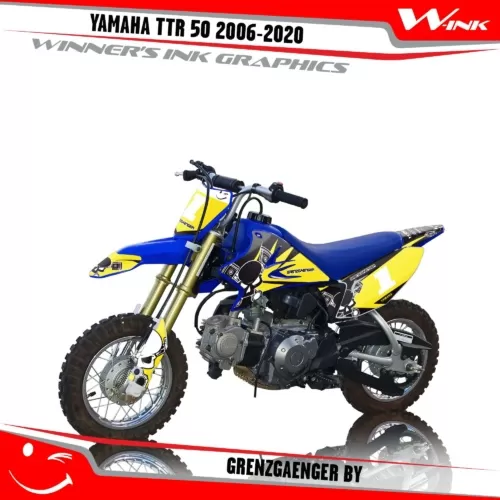 Yamaha-TTR-50-2006-2007-2008-2009-2010-2011-2012-2013-2020-graphics-kit-and-decals-with-design-Grenzgaenger-BY