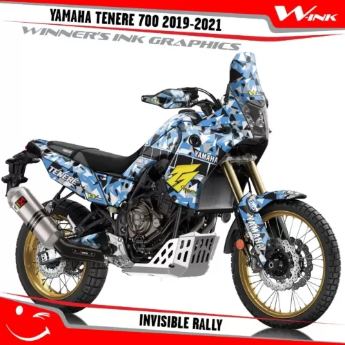 Yamaha-Tenere-700-2019-2020-2021-2022-graphics-kit-and-decals-with-desing-Invisible-Rally