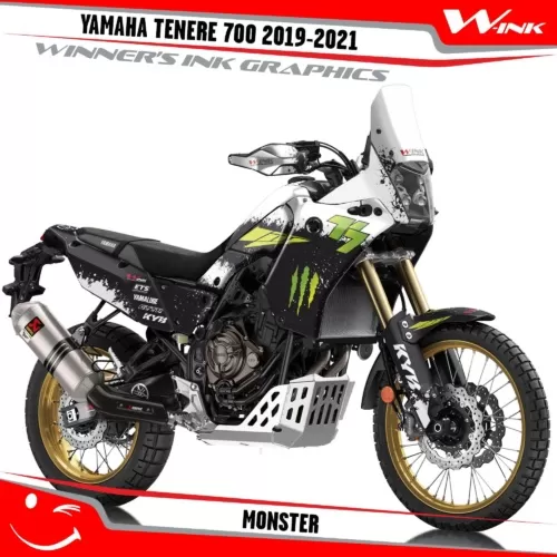 Yamaha-Tenere-700-2019-2020-2021-2022-graphics-kit-and-decals-with-desing-Monster