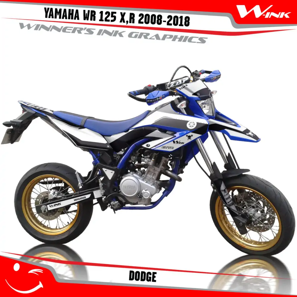 Yamaha-WR-125-X,R-2008-2009-2010-2011-2015-2016-2017-2018-graphics-kit-and-decals-Dodge